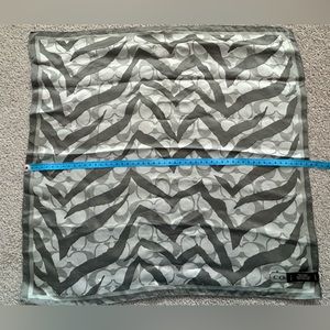 Authentic Coach Square Silk Scarf